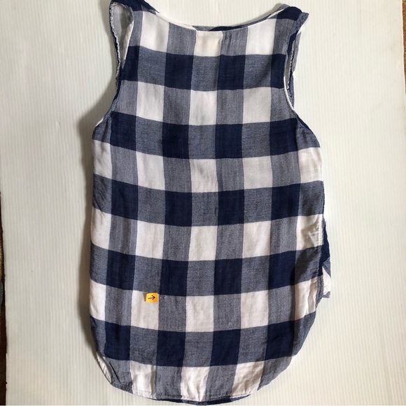 Anthropologie Cloth & Stone Buffalo Plaid Tank Top S - Picture 10 of 11
